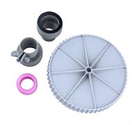 Filteilect Kit de actualización de bomba de arena para skimmer de piscina, con adaptadores tipo B, componentes de sellado, para sistemas Summer Wave SFX1000 SFX1500