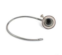 Filteilect Medidor de ángulo de torsión de 1/2 accionamiento ajustable de 360° con mango suave para juego de llaves, herramienta de medición profesional compatible con llave dinamométrica, barra de