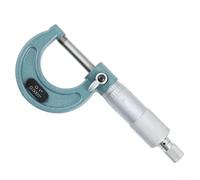 Filteilect Micrómetro digital para medición de diámetro externo | Calibre Vernier de 0.0001 pulgadas | Revestimiento cromado satinado, tope de trinquete, diseño de dedal en espiral | 0-5 pulgadas (A)