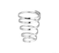 Filteilect Muelles de liberación rápida para bujes, 10 unidades, acero inoxidable (304), alta elasticidad, antideformación, compatible con eje de rueda delantera y trasera