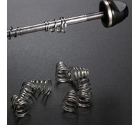 Filteilect Muelles de liberación rápida para eje de varilla de buje, 4 piezas de repuesto de acero inoxidable 304 compatibles con bujes de liberación rápida delanteros y traseros