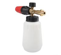Filteilect Olla de espuma de limpieza de alta presión de 1 litro, boquilla de pulverización ajustable para espuma de nieve, se adapta a lavadoras a presión de conexión rápida de 1/4 pulgadas, diseño