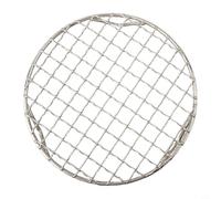 Filteilect Rejilla redonda de acero inoxidable para horno, parrilla de horno, herramienta de cocina, varios tamaños, para enfriar, secar al vapor, cocinar tareas (20 cm)