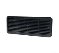 Filteilect Sistema de montaje de rejilla de ventilación de refrigerador Thetford, material ABS, para caravana, caravana, autocaravana fácil instalación (negro)