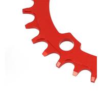 Filteilect SNAIL 104BCD - Plato estrecho y ancho para bicicleta de montaña, aleación de aluminio 7075, para cadenas de velocidad 8/9/10/11, disponible en 32T, 34T, 36T, 38T, 40T (38T) (negro redondo)