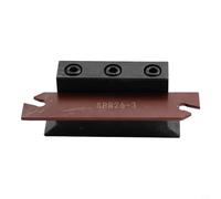 Filteilect SPB326 SPB26-3 mm - Hoja de ranurado y separación para soporte de herramientas SMBB2026, bloque de corte de 3 mm de ancho con llave, color rojo o negro