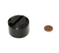 Filteilect Tuerca de corte fina de metal con junta para Kestrel, Valiant y para Eagle II Baitcast, kit de mantenimiento compatible con carretes de pesca Kastking (negro)