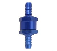 Filteilect Válvula de retención de combustible sin retorno para líneas de combustible de agua, válvula de flujo unidireccional de 6 a 12 mm, válvula de aleación de aluminio para carburador y baja