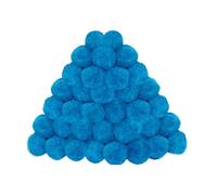 Filter Balls, Pool Filtration Balls, Poly Sphere Media Replacement, Efficient Pump Alternative, Pond Maintenance, Clean Water Solution for Outdoor Pools, Ponds, Aquatic Systems