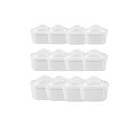 Filter Cartridge for Carafe Pack 12, Universal Water Filters for Brita Maxtra Filter Carafe Kettle