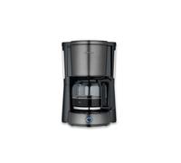 Filter Coffee Maker "TYPE" with glass jug, Dark Inox-Black