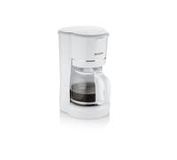Filter Coffee Maker with glass jug, White