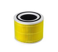 Filter Core 300S, Compatible con el filtro de carbono Levoit Air Purifier 300(Yellow)