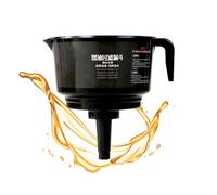 Filter Funnel - Oil Water Separator, High Capacity Filtering | Anti Spill Leakproof Design for Automobiles Trucks Boats Motorbikes Tractors, Essential Garage Tool for Outdoor Vehicle Maintenance