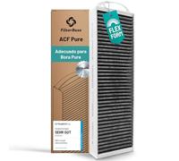 FilterBase® Filtro de carbón activado compatible con el filtro Bora Pure PUAKF | Filtro de carbón para su placa de cocción PURU o PUXU con recirculación de aire