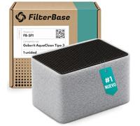 FilterBase® Filtro de cerámica para Geberit Tipo 3 AquaClean (1 unidad) - sustituye a 242.999.00.1 y 147.072.00.1 - para ducha WC Mera, Tuma, Monolith Plus