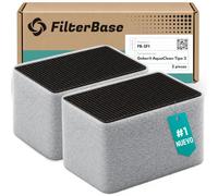 FilterBase® Filtro de cerámica para Geberit Tipo 3 AquaClean (2 unidades) - sustituye a 242.999.00.1 y 147.072.00.1 - para ducha WC Mera, Tuma, Monolith Plus