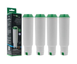 FilterLogic CFL-701B | 4x filtros de agua compatibles con Krups, Melitta, Nivona cafeteras superautomáticas de espresso - reemplaza Claris F088 F 088, Pro Aqua cartucho para máquina automática café