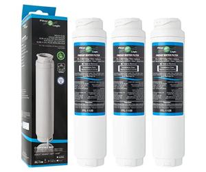 FilterLogic FFL-110B | 3x Filtro de agua compatible con BALAY SIEMENS BOSCH NEFF UltraClarity 11034151 KSZ50UC0 Cartucho filtrante para frigorífico americano Ultra Clarity carbón cativo Water Filter