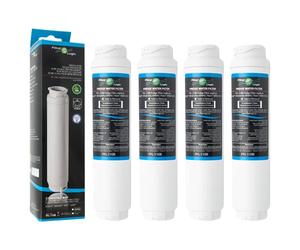FilterLogic FFL-110B | 4x Filtro de agua compatible con BALAY SIEMENS BOSCH NEFF UltraClarity 11034151 KSZ50UC0 Cartucho filtrante para frigorífico americano Ultra Clarity carbón cativo Water Filter