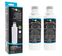 FilterLogic FFL-156L | 2x Filtro de agua para frigorífico compatible con el filtro LG LT1000P ADQ747935 ADQ74793501