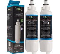 Filterlogic FFL-170P | 2 x filtros de agua compatibles con Panasonic CNRAH-257760 y CNRBH-125950 cartucho de filtro para frigorífico SBS congelador combinación NR-B53, NR-B54, NR-BS53