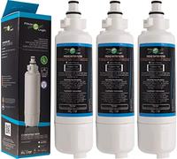 Filterlogic FFL-170P | 3 filtros de agua compatibles con Panasonic CNRAH-257760 y CNRBH-125950 cartucho de filtro para frigorífico SBS congelador combinación NR-B53, NR-B54, NR-BS53