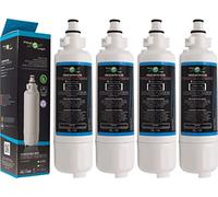 Filterlogic FFL-170P - Juego de 4 filtros de Agua compatibles con Panasonic CNRBH-125950 CNRAH-257760 para frigoríficos SBS NR-B53, NR-B54, NR-BS53