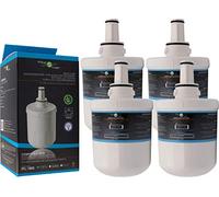 Filterlogic FFL-180SK | 4x Filtro de agua frigo compatible con Samsung HAFIN2/EXP DA29-00003G HAFIN2 HAFIN1/EXP DA29-00003F HAFIN cartucho frigorífico