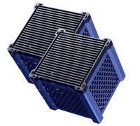 Filternatur Horse Water Trough Filter, Pure Cube Water Trough Filter 2.0, Eco Aquarium Purifier Cube, for Fish Tanks, Horse Troughs, Ponds & Livestock Tanks (Blue,2Pcs)