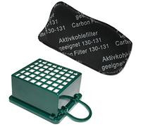 Filterset - Kit de Filtro de HEPA/EPA + Filtro de Carbón Activo para Vorwerk Kobold VK 130, 131, VK130, VK131 SC