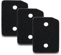 Filterwelt Juego de 3 filtros de Secadora Compatible con Miele T1 9164761 | Filtro de Espuma | Filtro Fino Grueso | 207 x 157 x 30 mm | Filtro de Esponja | Filtro de condensación