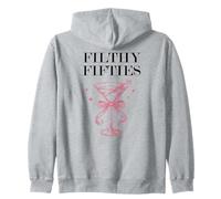 Filthy Fifty Feral 50s Filthy 50th Birthday Filthy Martini Sudadera con Capucha