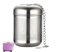 Filtre de panier de séparation d'assaisonnements de soupe, passoire à boule de thé en maille,Filtre d'assais ent antirouille - à mai a cuisine