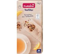 Filtres à thé, 100 pièces - Marque DM Allemagne - Compatible avec profissimo - Teefilter, 100 St