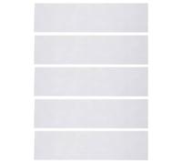 Filtro AC - Nanofiber Air Purifier Sheets, 5 piezas 8x31 inch Cut to Fit with PM2.5 Particles Filtration, Window AC Filter Replacement, Ductless Split System Mesh for Mejora Indoor Air Quality