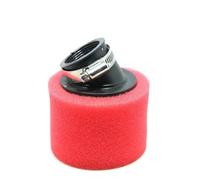 Filtro Admisión Filtro Aire Recto 32 Mm 35 Mm 38 Mm 42 Mm 44 Mm 58 Mm Repuestos para Motocicletas Limpiador para Ciclomotores Scooters Motos De Cross Motos.(42MM Bent Red)