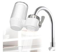 Filtro Agua Grifo, Adaptador Grifo Cocina, Water Filte, Filtro De Agua Para Grifo Sistema Filtro De Agua, Grifo Descalcificador Filtra Sustancias, Incluidos El Cloro, La Cal Y El Mal Sabor.