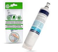 Filtro Agua para Frigorifico con Código Original C00311642 para Ariston 4396918 para KitchenAid - ONIX TECH