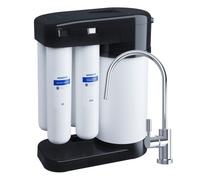 AQUAPHOR Sistema de ósmosis inversa DWM 102S, Edición Negra, 15L. por hora de tasa de filtración