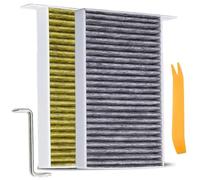 Filtro Aire Cabina Para Tesla Para Model3 2017-2026 Para ModelY 2020-2026 (1107681-00-A) Filtro De Aire Cabina HVAC Carbón Activado Avanzado