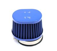 Filtro Aire Deportivo Filtro Aire Universal Para Motocicleta 38 42 45 50 55 60 Mm Limpiador Cápsulas De Aire Para Motocross Scooter Para PWK 21/24/26/28/30/32/33/34/35(Blue 45mm)