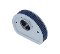 Filtro Aire Esponja Doble Filtro para Limpiador de elemento azul de admisión de Filtro de aire para motocicleta apto para Harley Touring Road Glide Softail Classic Breakout Fat Boy Dyna Low Rider