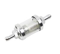 Filtro Aire Filtro de aceite para motocicleta, filtro aleación aluminio modificado 8mm para Dirt Pit Bike para ATV para Go-Kart para gasolina