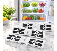 Filtro Aire Frigorífico para Electrolux EI28BS55IS | Pack de 3 filtros de aire para frigorífico con carbón activo, ayuda a reducir olores y mantener un interior más fresco.
