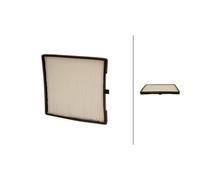 Filtro Aire Habitáculo Hella 8ZC 366 120-811 para Hyundai Kia Naza
