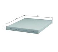 Mahle Filter LA411 Filtro De Habitáculo