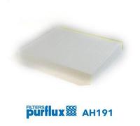 Filtro, aire habitáculo PURFLUX AH191 AUDI A2 (8Z0) 1.4 2000-2005