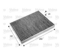 Filtro, aire habitáculo VALEO PROTECT VALEO 715667