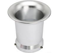 Filtro Aire para moto 55mm Aluminio CNC para PWK30 Filtro Aire(Silver)